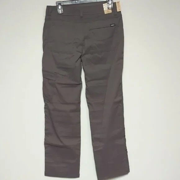 NWT Prana Gray Cargo Pants with Classic Fit and Full Length